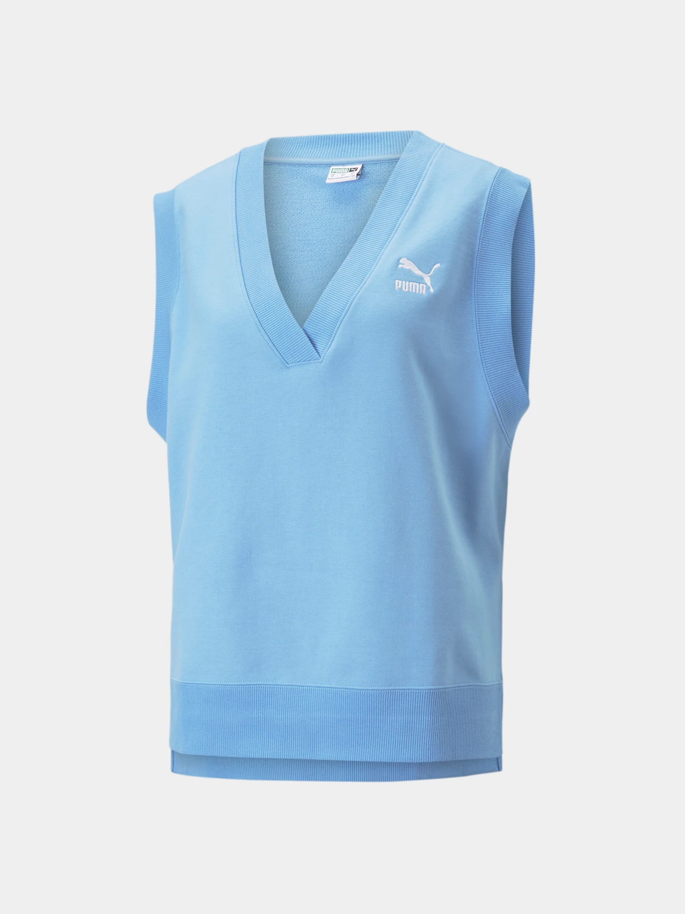 Куртки и дубленки PUMA Classics V-neck Vest модель 538076 Фото