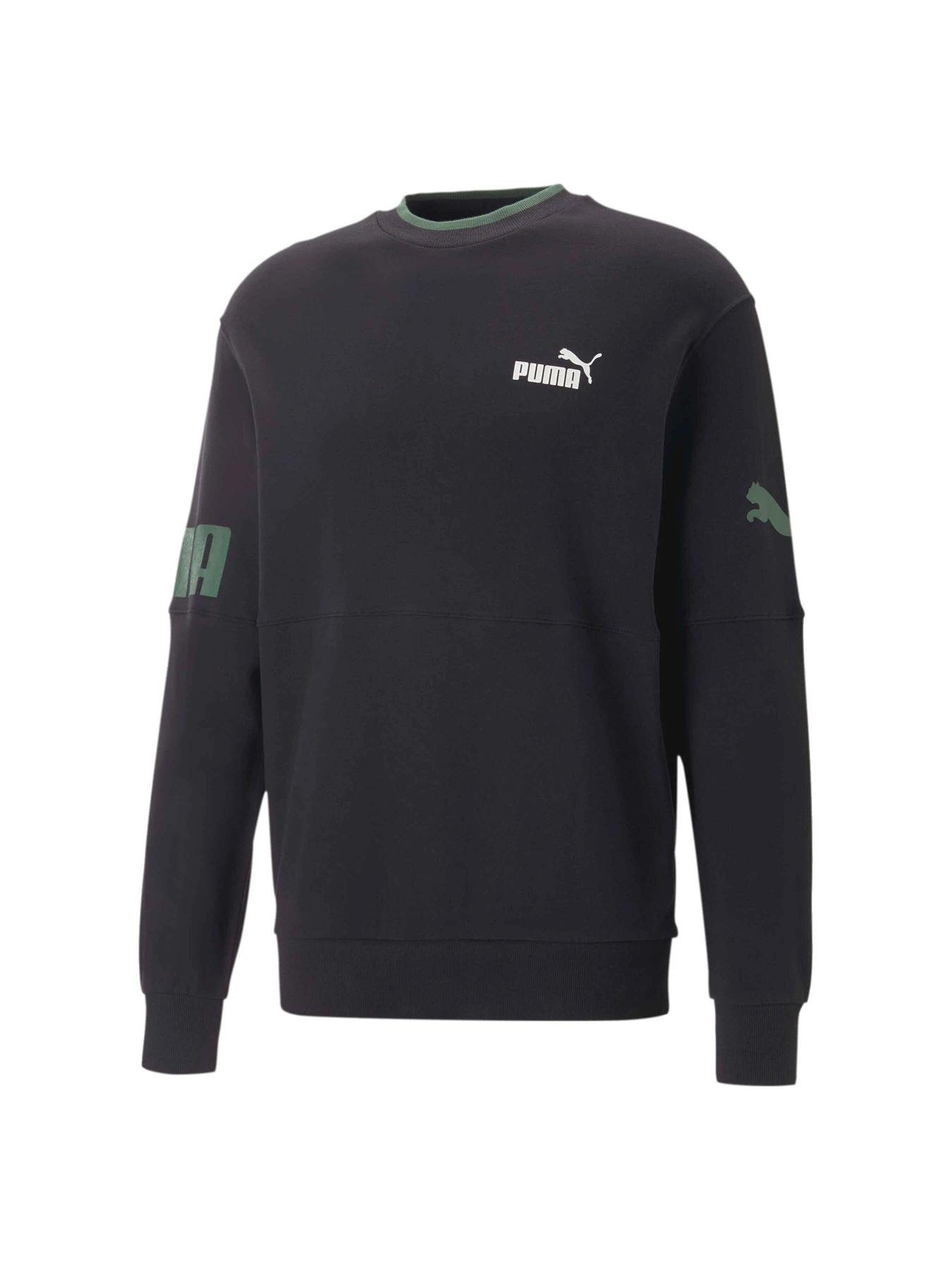Худи и свитшоты PUMA Power Colorblock Crew модель 673323 Фото