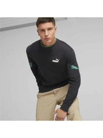 Худи и свитшоты PUMA Power Colorblock Crew модель 673323 Фото