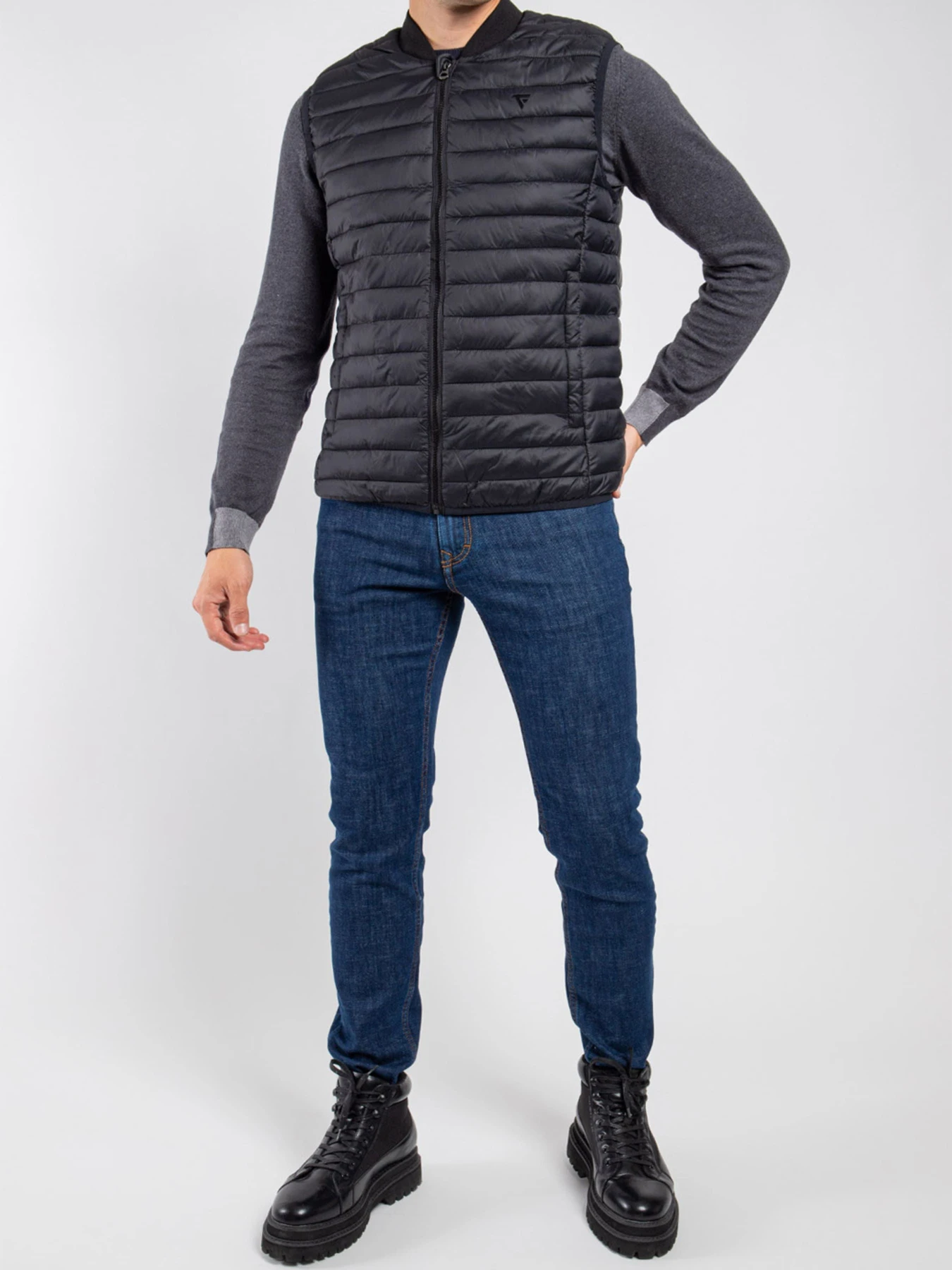 Куртки та дублянки Fred Mello модель FMVAIL_BLACK Фото