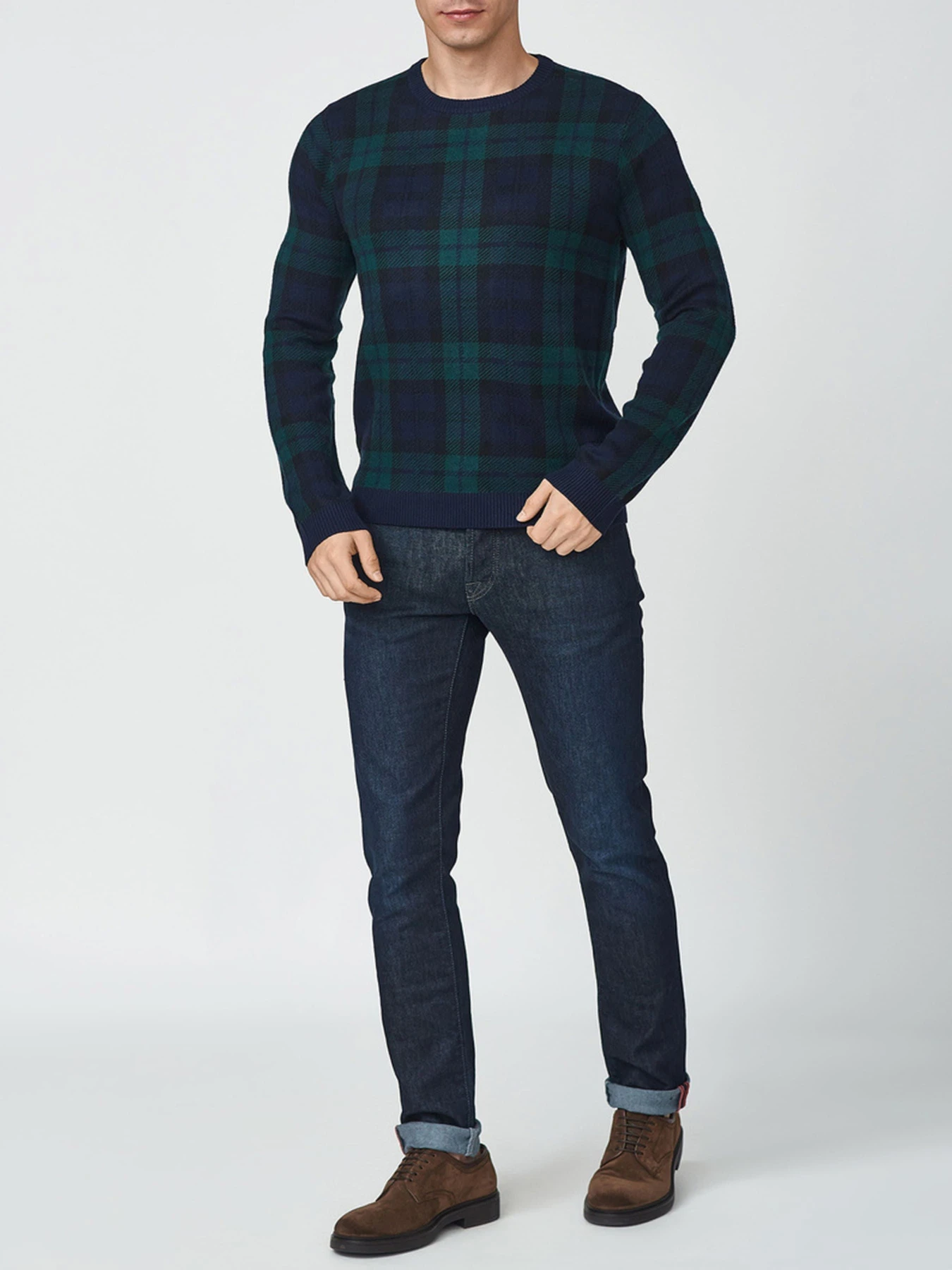 Свитры и кардиганы Fred Mello модель FM22W39MG_BLUE Свитры и кардиганы Fred Mello модель FM22W39MG_BLUE Фото