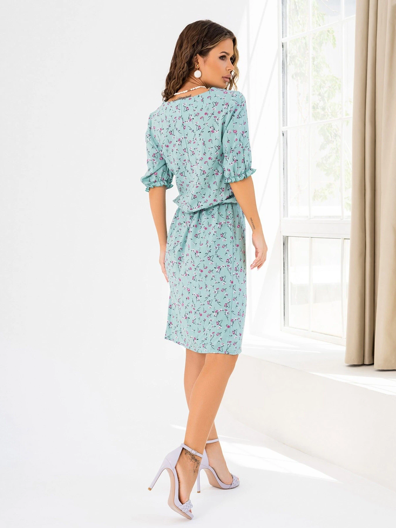 Сукні ISSA Plus модель 14024_mint Сукні ISSA Plus модель 14024_mint Фото
