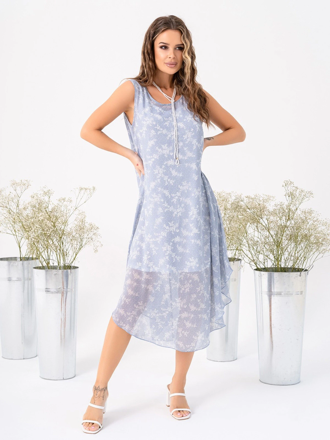 Сукні ISSA Plus модель 14045_grey Сукні ISSA Plus модель 14045_grey Фото