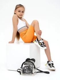 Шорты ISSA Plus модель CD1-38_orange Фото