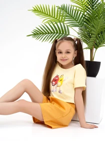 Костюмы ISSA Plus модель CD1-40_mustard Фото