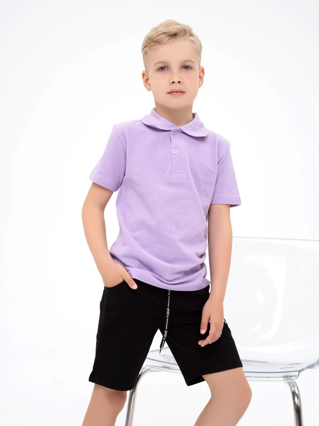 Футболки и поло ISSA Plus модель GCD1-01_lilac Фото