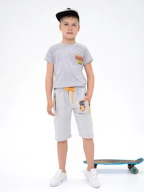 Шорты ISSA Plus модель GCD1-03_grey Фото