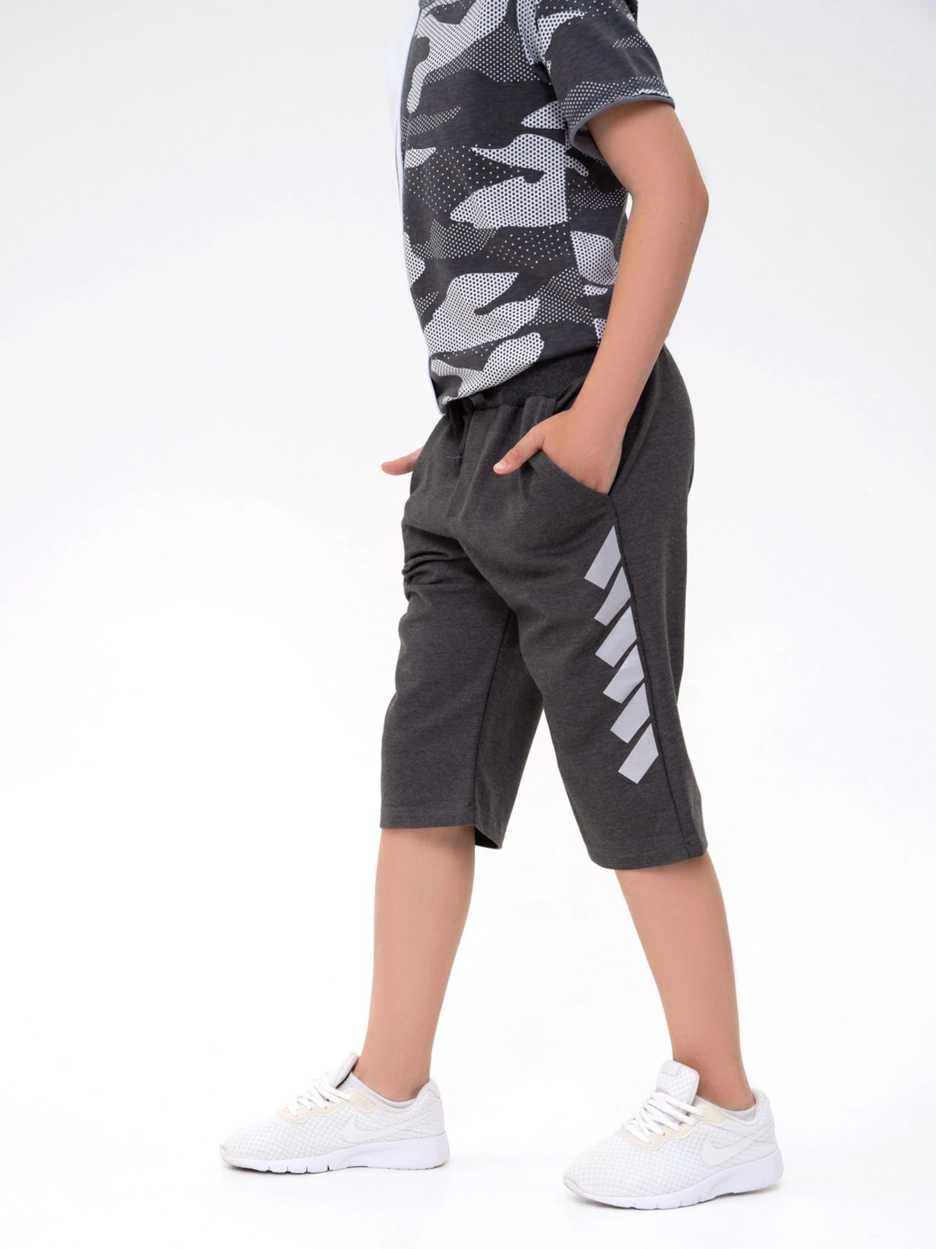 Шорти ISSA Plus модель GCD1-10_darkgray Фото