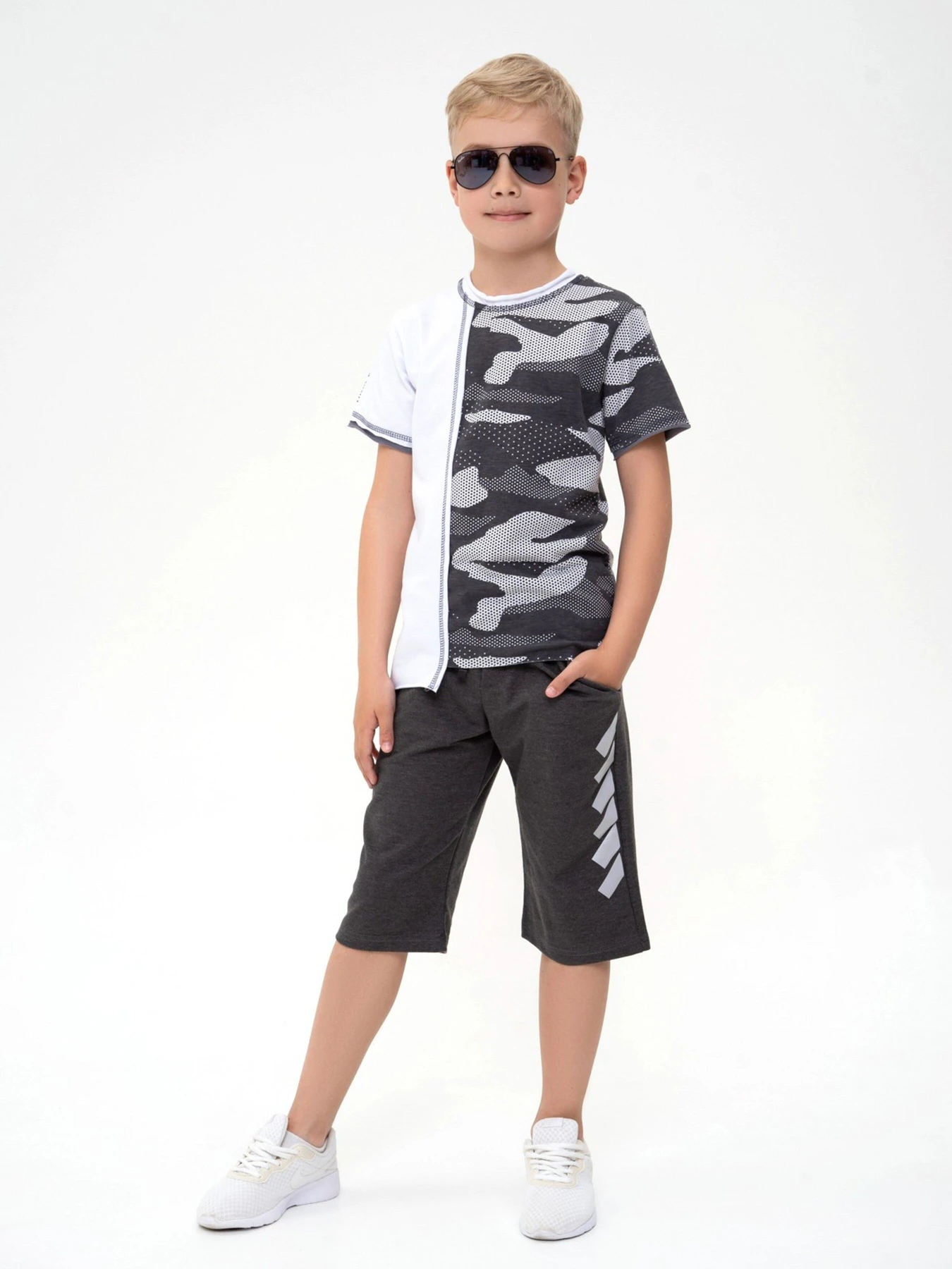 Шорти ISSA Plus модель GCD1-10_darkgray Фото