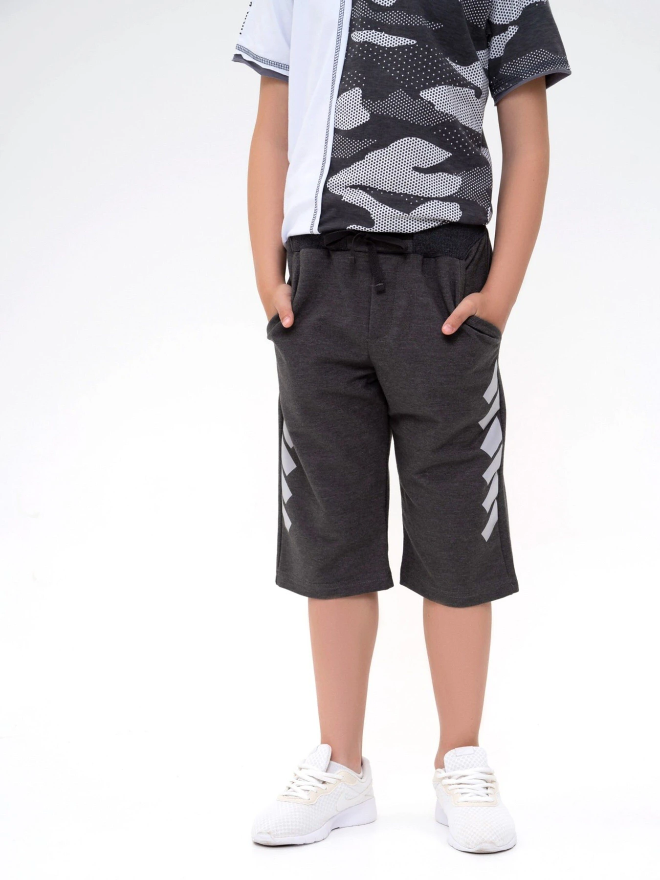 Шорти ISSA Plus модель GCD1-10_darkgray Фото