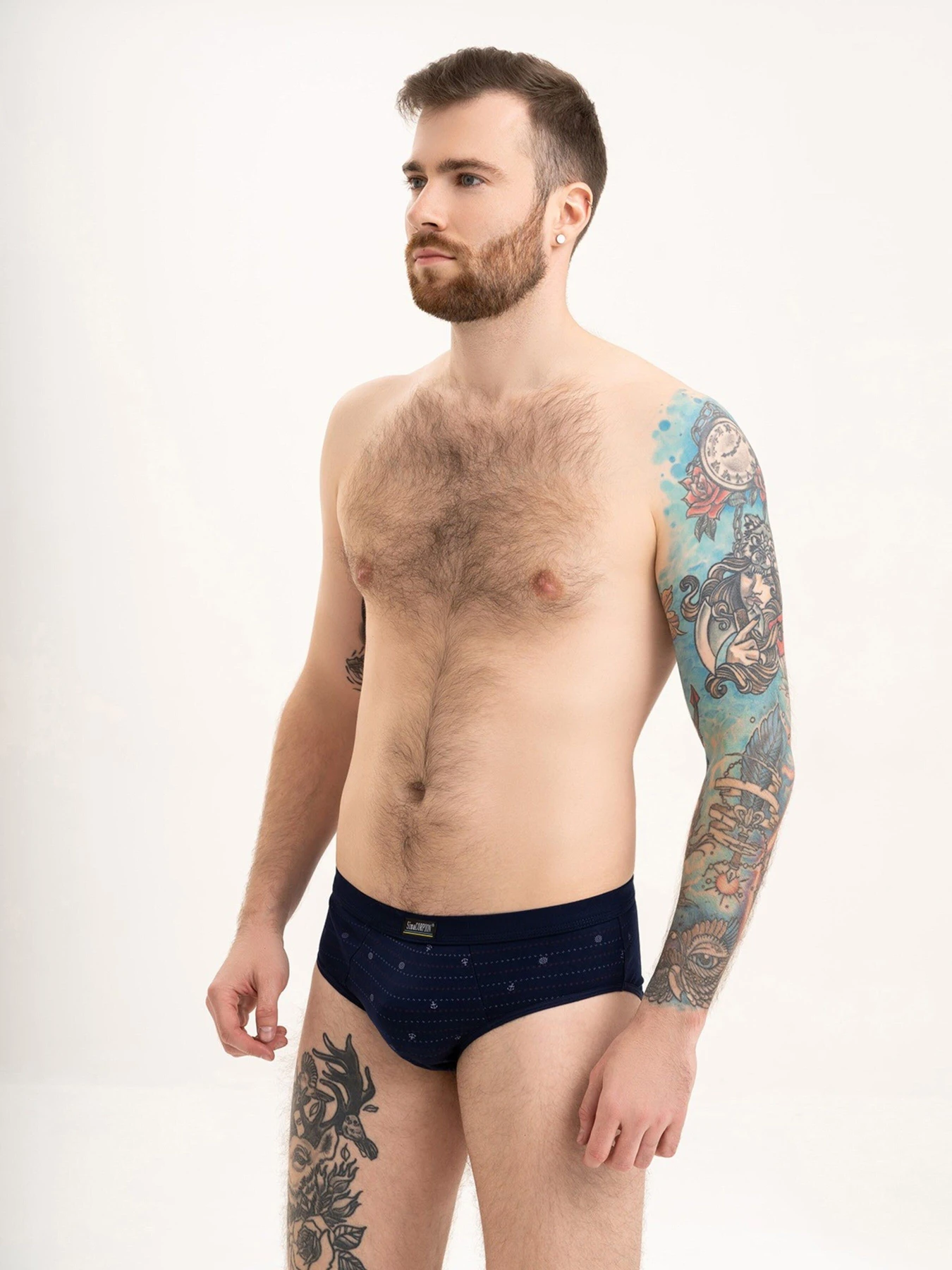 Нижнее белье ISSA Plus модель GN5-192_darkblue Фото