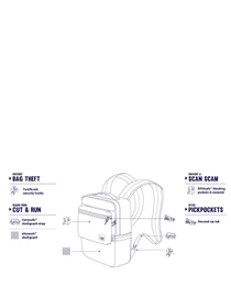 Рюкзаки Pacsafe Slingsafe LX350 модель 45331802 Фото