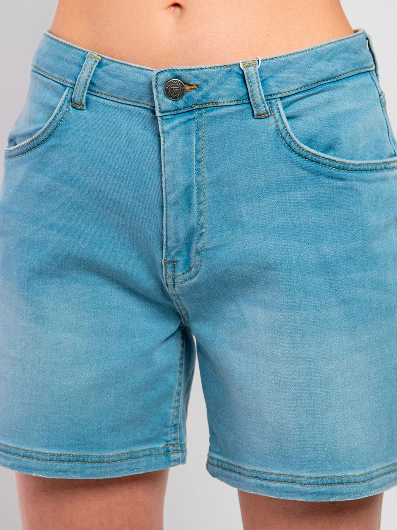 Шорты Fred Mello модель FW23S19EF_LIGHT_BLUE Фото