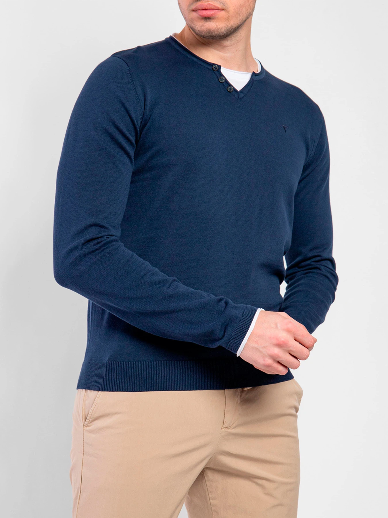 Свитры и кардиганы Fred Mello модель FM23S08MG_BLUE Свитры и кардиганы Fred Mello модель FM23S08MG_BLUE Фото