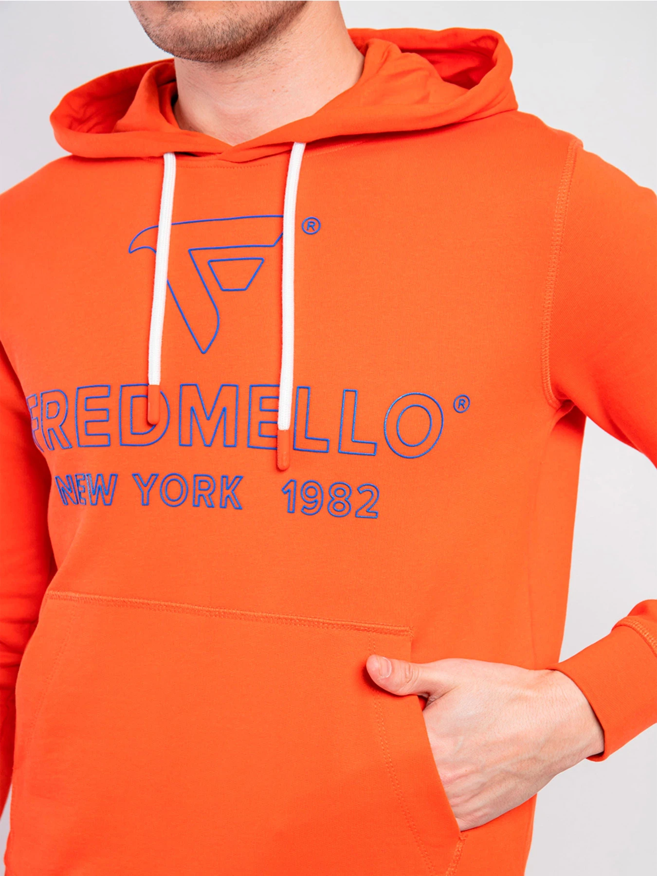 Худи и свитшоты Fred Mello модель FM23S01FC_ORANGE Худи и свитшоты Fred Mello модель FM23S01FC_ORANGE Фото