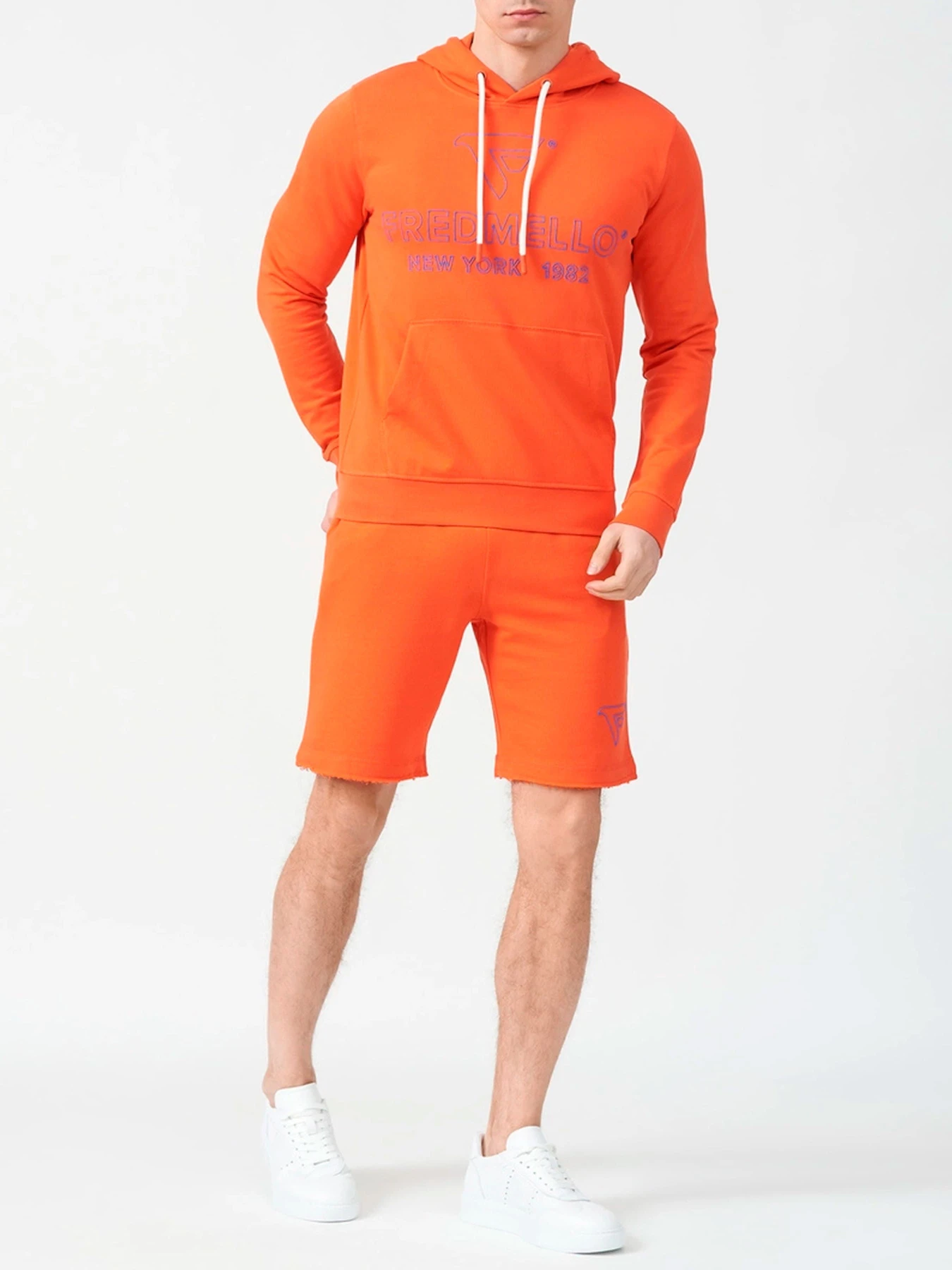 Худи и свитшоты Fred Mello модель FM23S01FC_ORANGE Худи и свитшоты Fred Mello модель FM23S01FC_ORANGE Фото