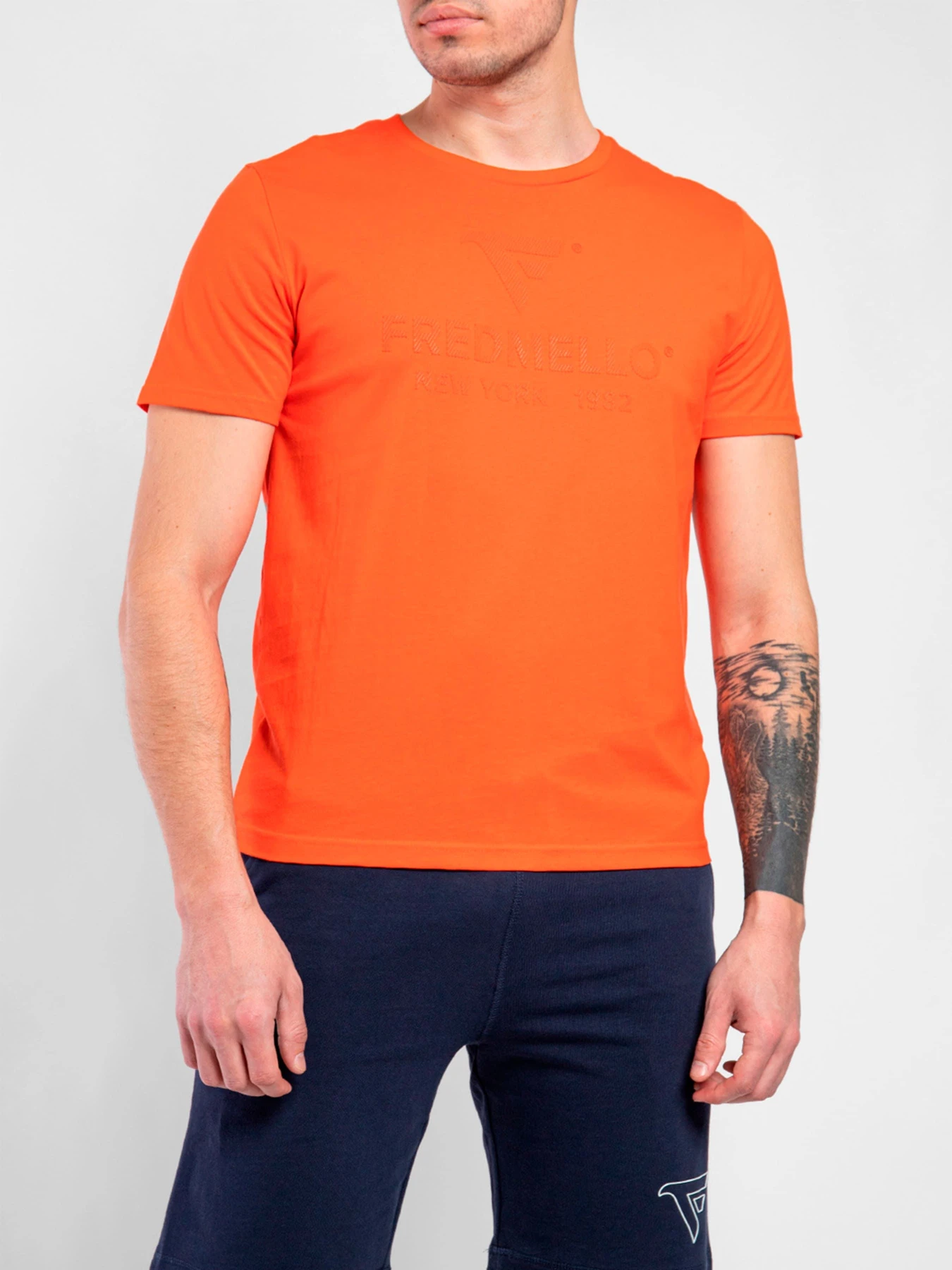 Футболки и поло Fred Mello модель FM23S03TG_ORANGE Футболки и поло Fred Mello модель FM23S03TG_ORANGE Фото