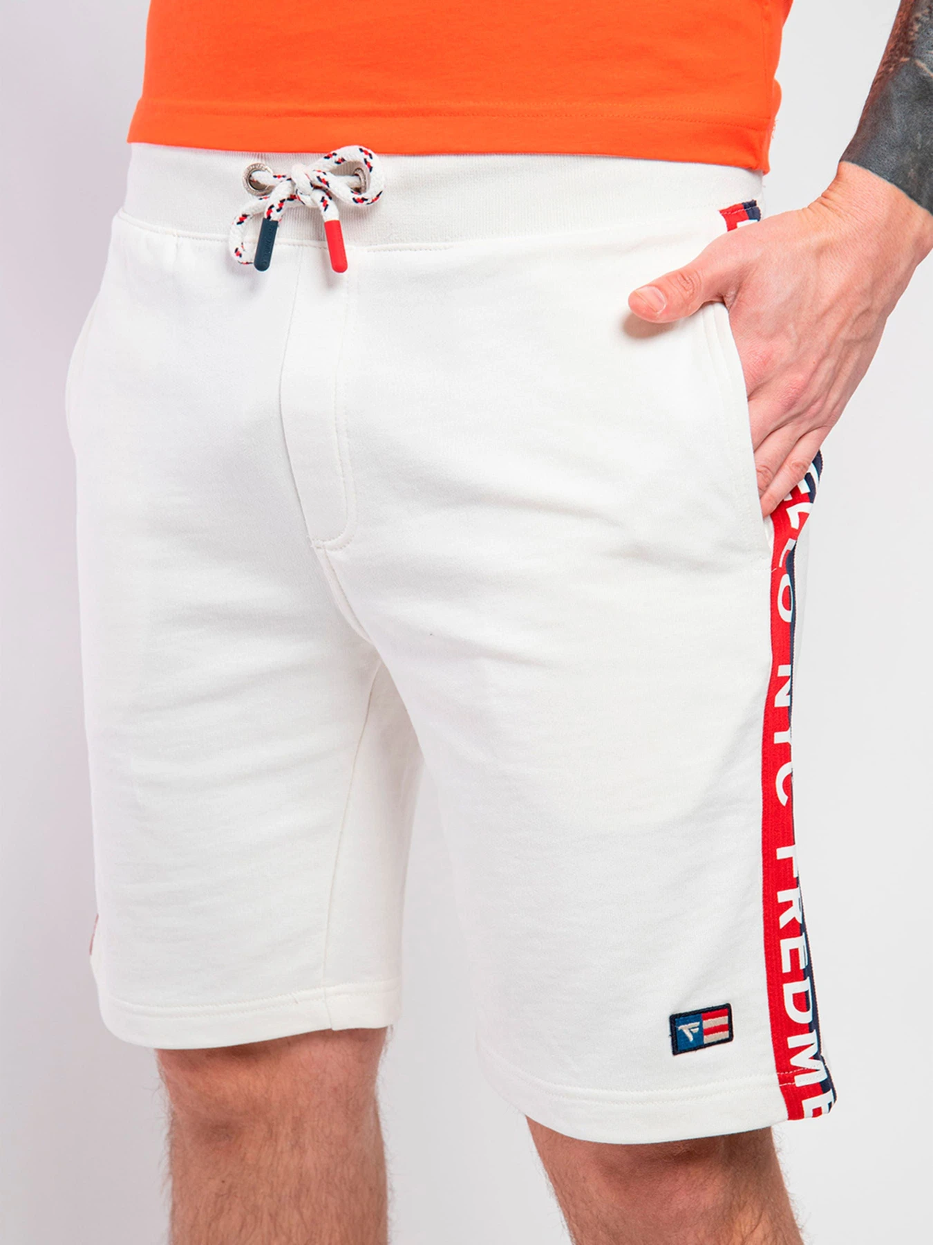 Шорты Fred Mello модель FM23S09EF_OFF_WHITE Фото