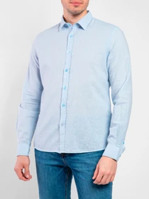 Рубашки Fred Mello модель FM23S03CU_LIGHT_BLUE Фото