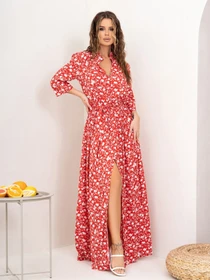 Сукні ISSA Plus модель 14012_red Фото