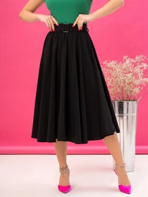 Юбки ISSA Plus модель 13216_black Фото