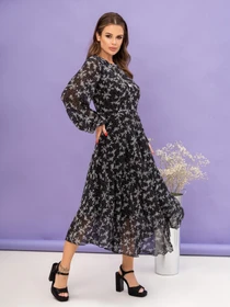 Сукні ISSA Plus модель 13846_black Фото