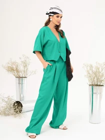 Костюми ISSA Plus модель 14047_green Фото