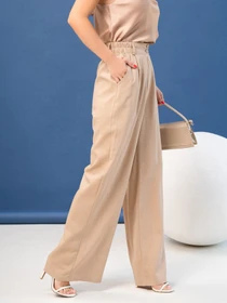 Штани ISSA Plus модель 14065_beige Фото