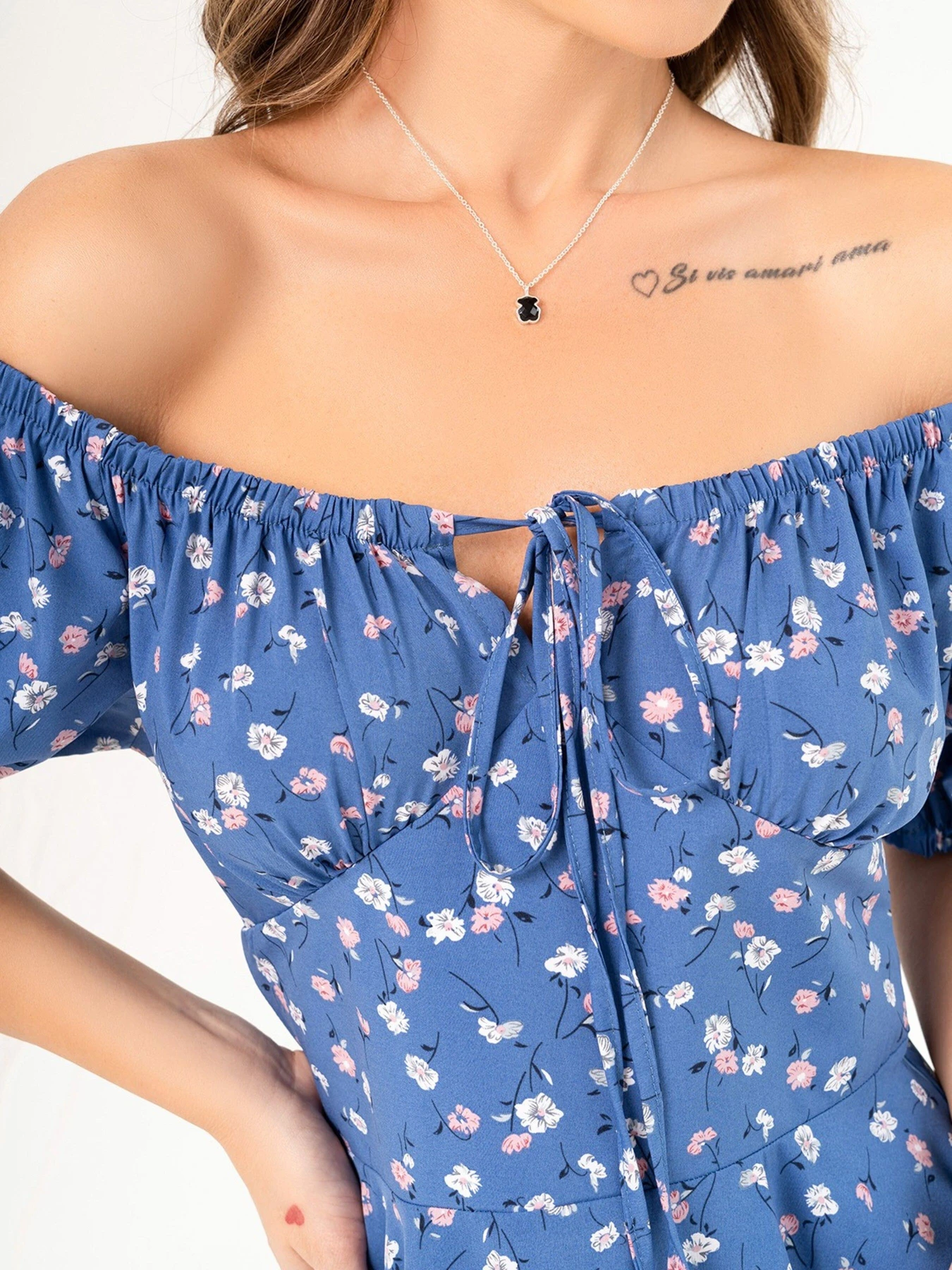 Сукні ISSA Plus модель SA-474_blue Сукні ISSA Plus модель SA-474_blue Фото