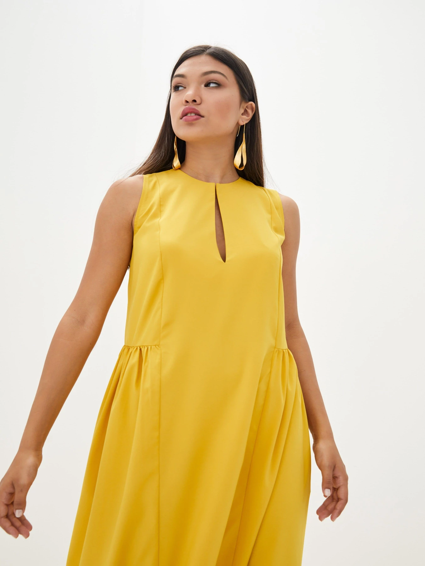 Сукні ISSA Plus модель 10630_yellow Сукні ISSA Plus модель 10630_yellow Фото