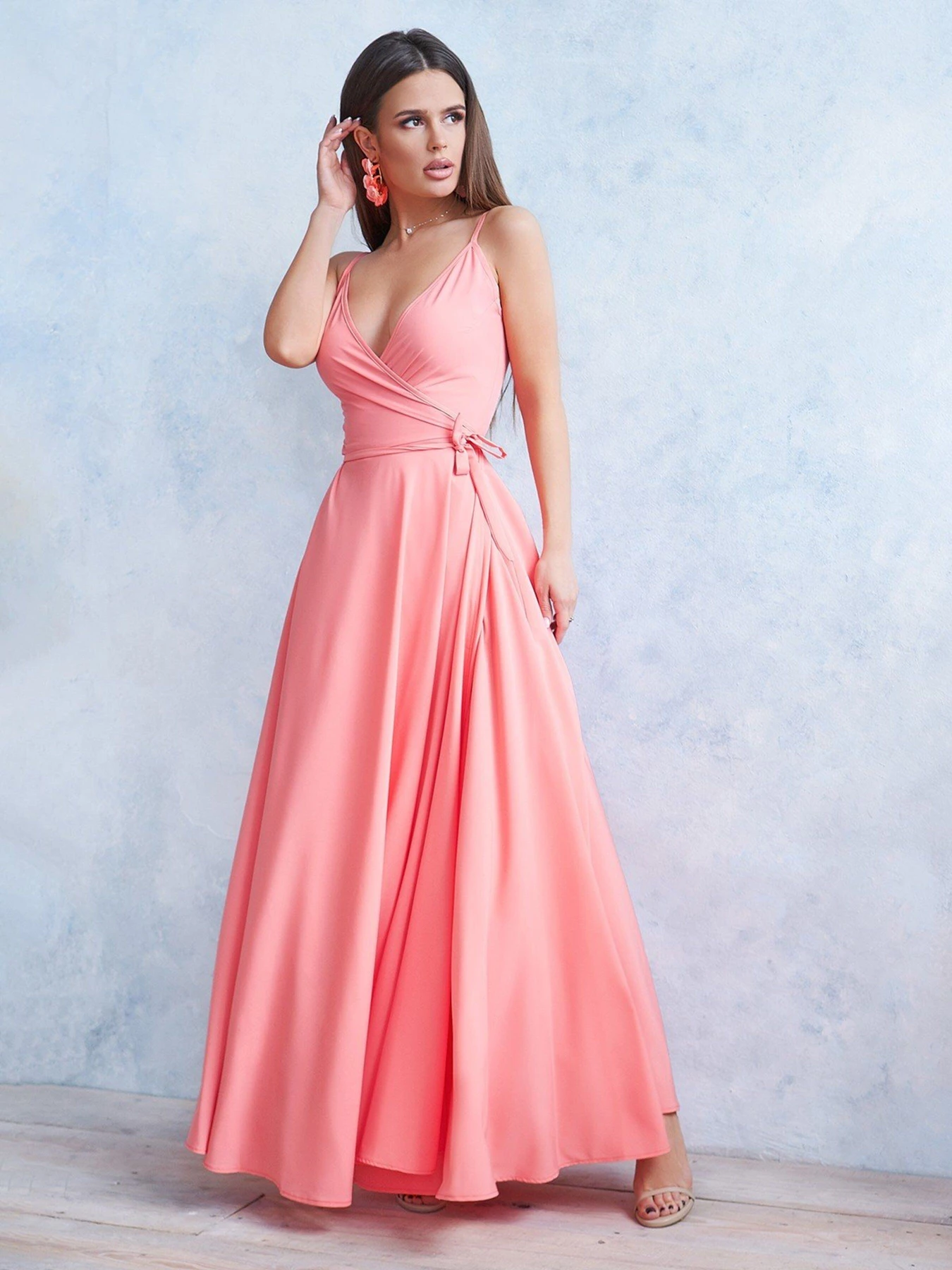 Сукні ISSA Plus модель 11745_pink Фото