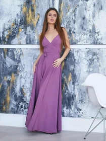 Сукні ISSA Plus модель 11745_lilac Фото
