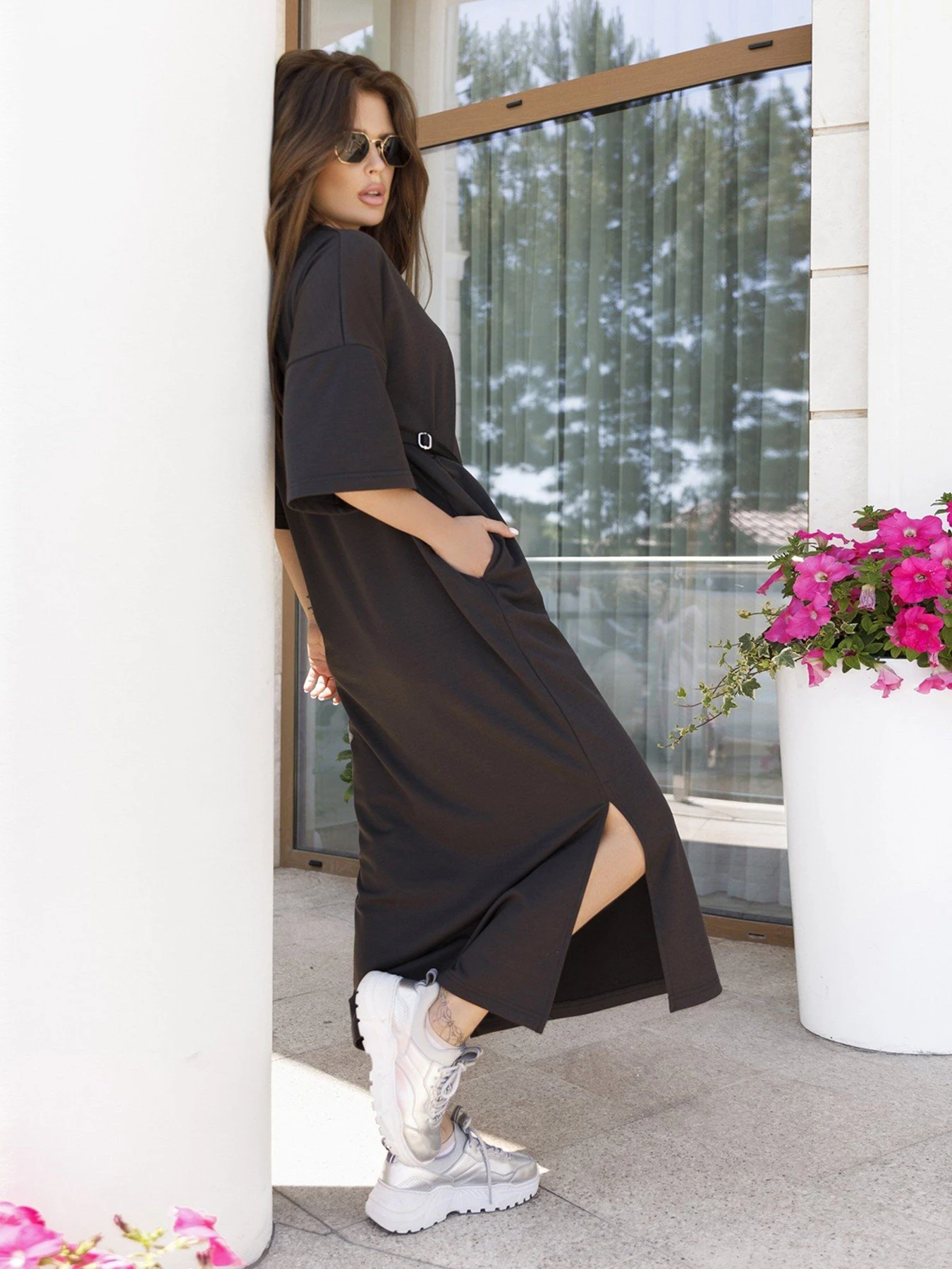 Сукні ISSA Plus модель 12006_black Сукні ISSA Plus модель 12006_black Фото
