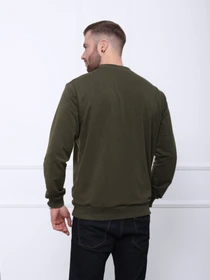 Худи и свитшоты ISSA Plus модель GN-419_khaki Фото