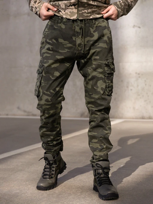 Брюки ISSA Plus модель GN-479_khaki Фото