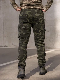 Штани ISSA Plus модель GN-479_khaki Фото