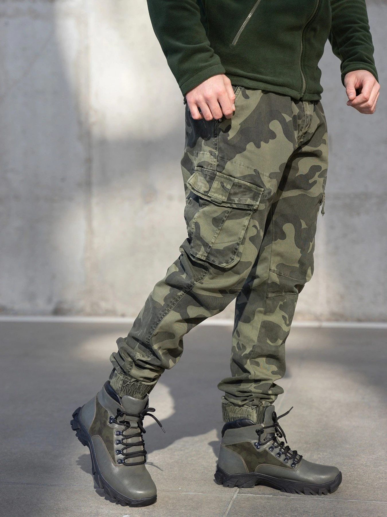 Штани ISSA Plus модель GN-480_khaki Штани ISSA Plus модель GN-480_khaki Фото