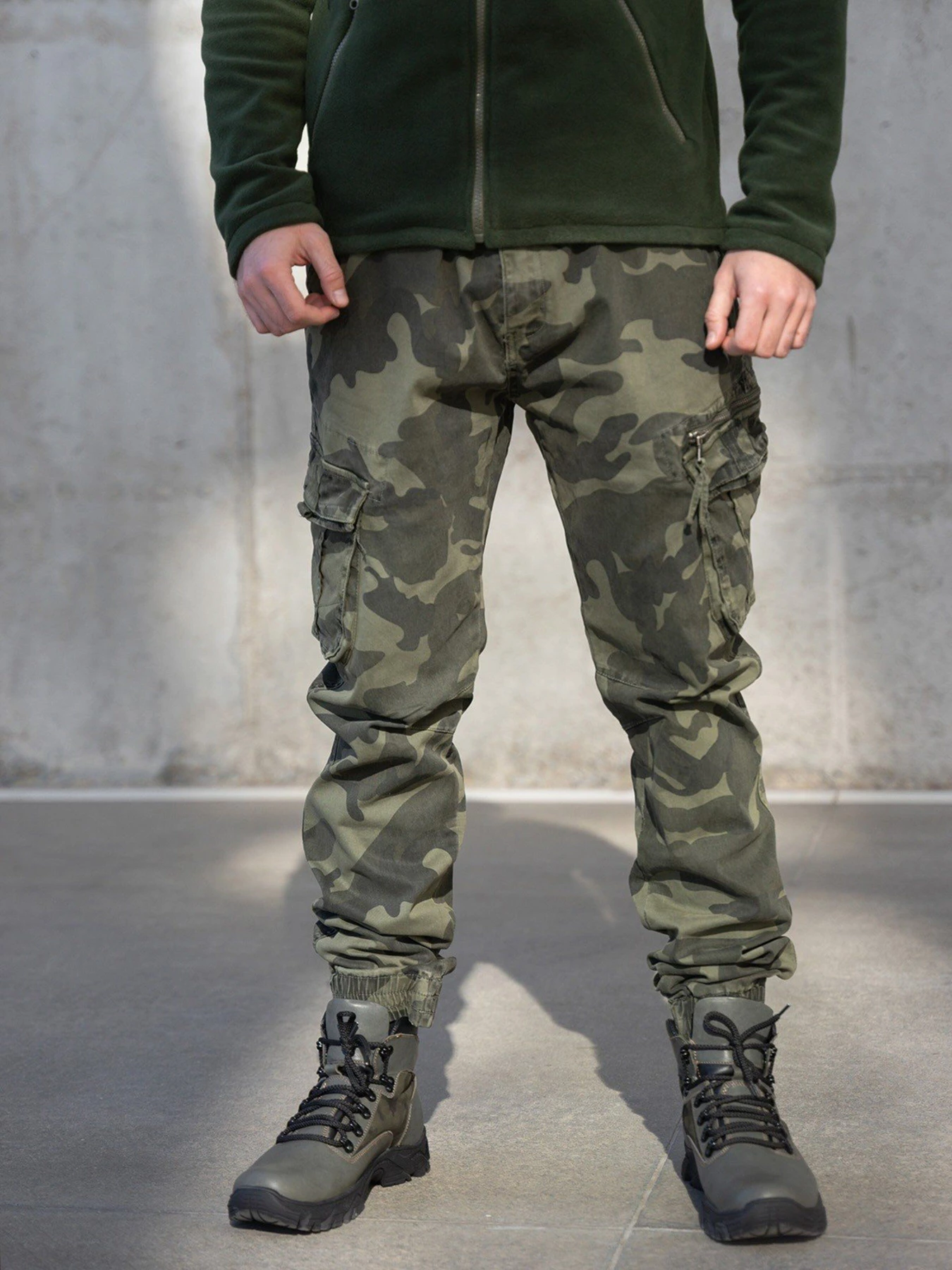 Штани ISSA Plus модель GN-480_khaki Штани ISSA Plus модель GN-480_khaki Фото