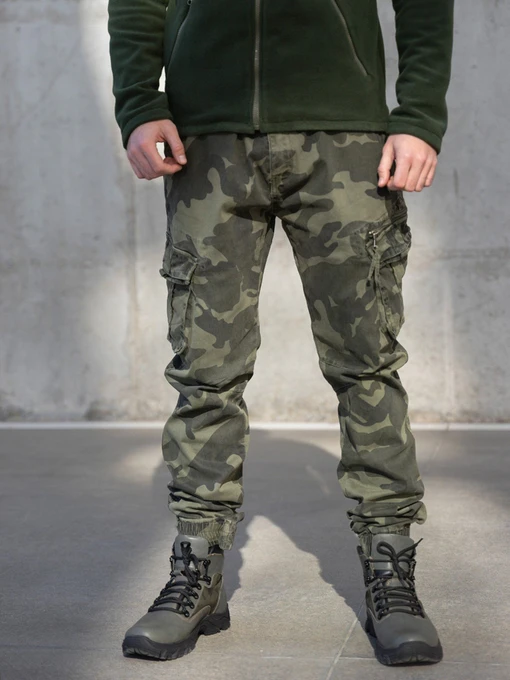 Брюки ISSA Plus модель GN-480_khaki Фото