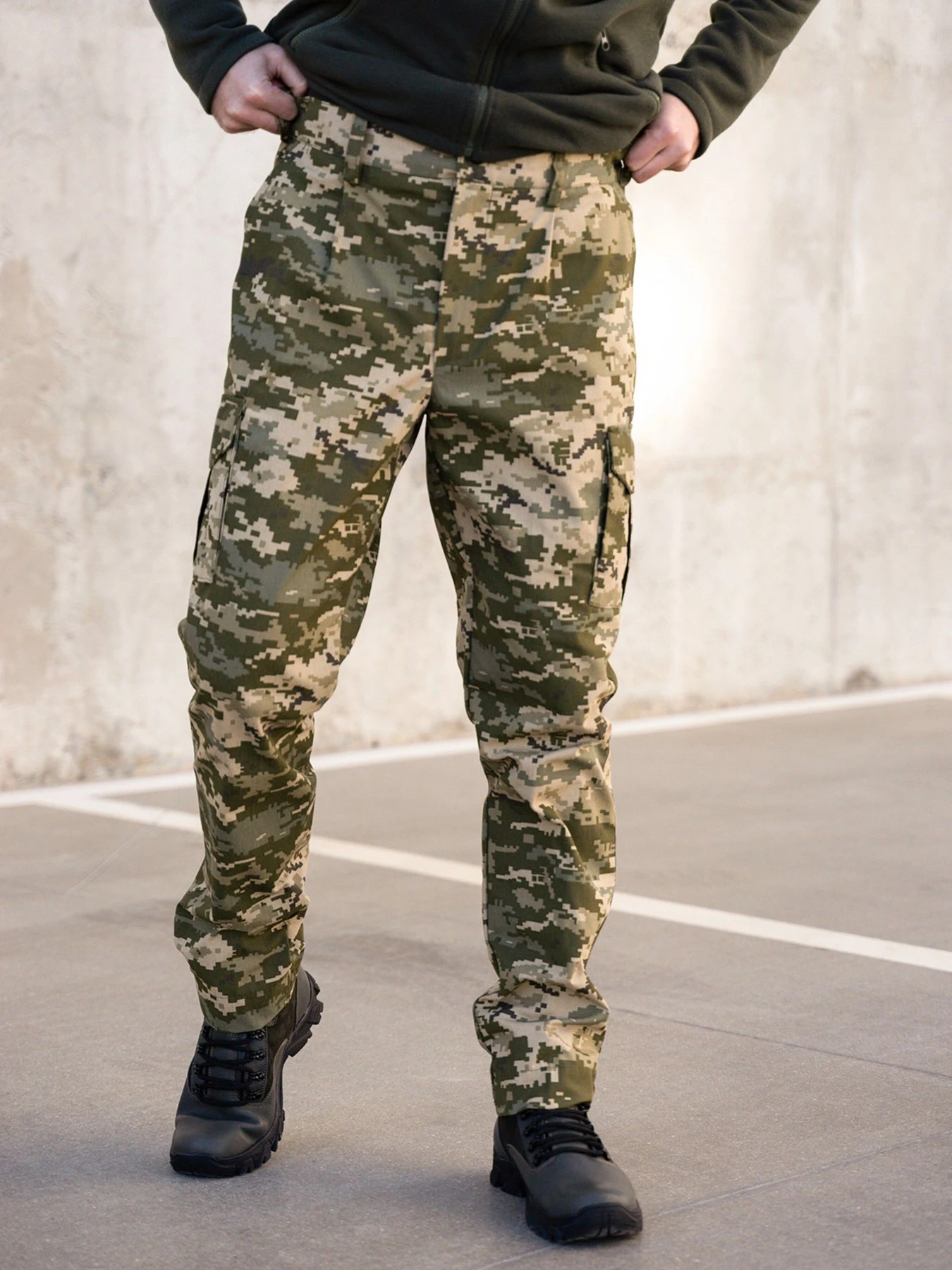 Штани ISSA Plus модель GN-484_khaki Штани ISSA Plus модель GN-484_khaki Фото