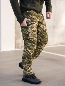 Штани ISSA Plus модель GN-484_khaki Фото