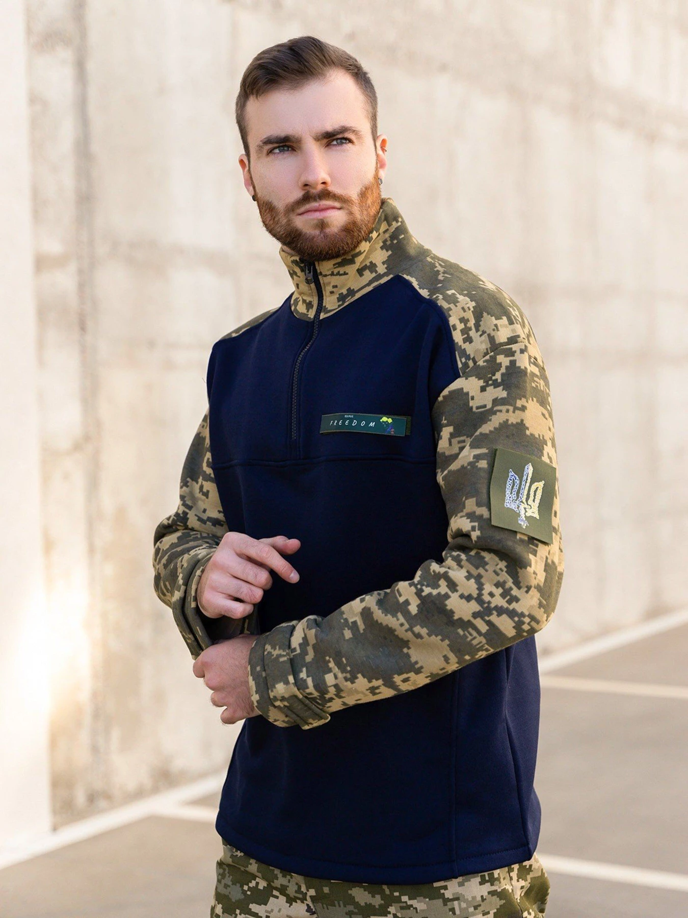 Худи и свитшоты ISSA Plus модель GN-485_darkblue Худи и свитшоты ISSA Plus модель GN-485_darkblue Фото