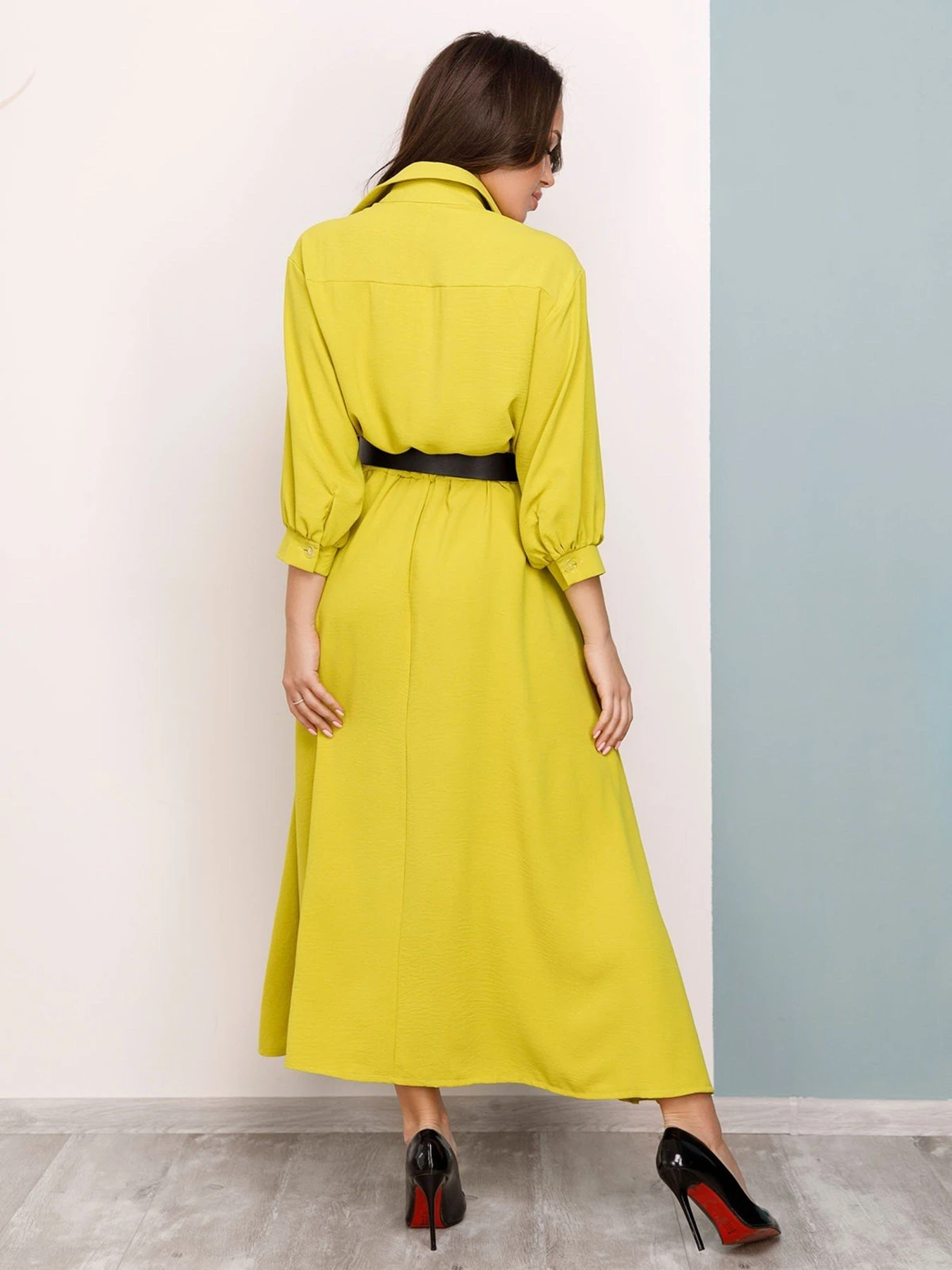 Платья ISSA Plus модель SA-169_olive Платья ISSA Plus модель SA-169_olive Фото