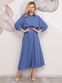 Сукні ISSA Plus модель SA-169_blue Фото