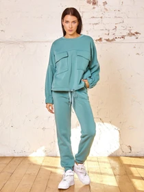 Костюмы ISSA Plus модель SA-342_green Фото