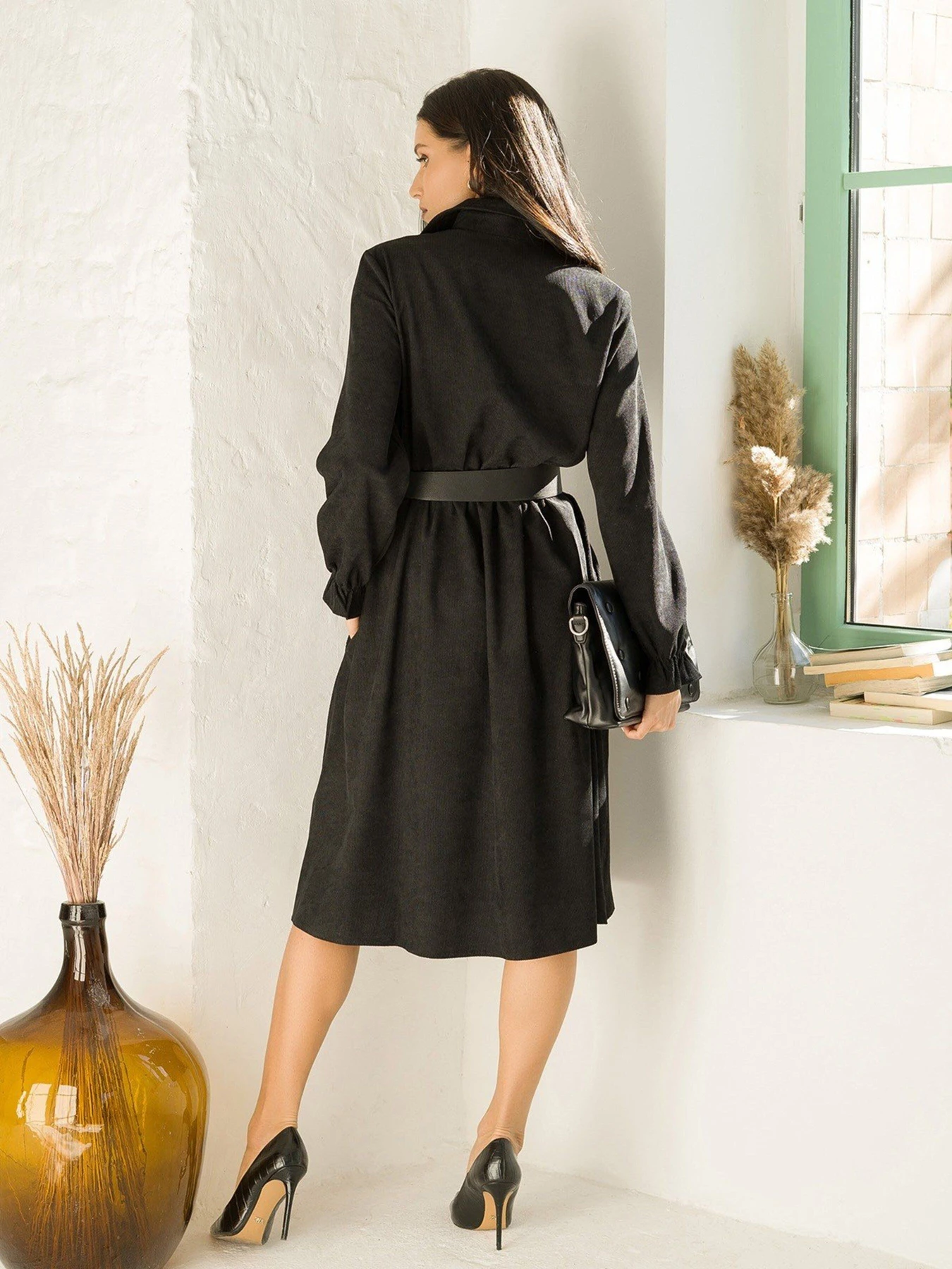 Сукні ISSA Plus модель SA-349_black Сукні ISSA Plus модель SA-349_black Фото