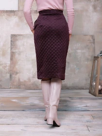 Юбки ISSA Plus модель SA-95_purple Фото