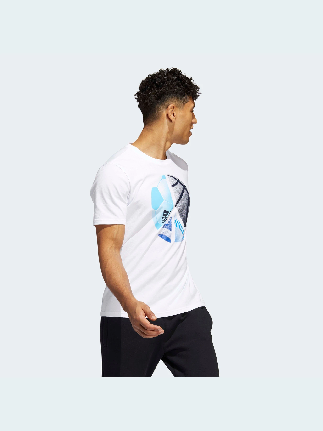 Футболки и поло Adidas Graphics модель HE4827 Фото