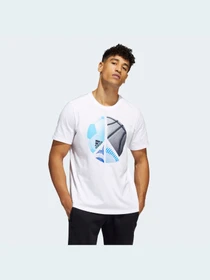 Футболки и поло Adidas Graphics модель HE4827 Фото