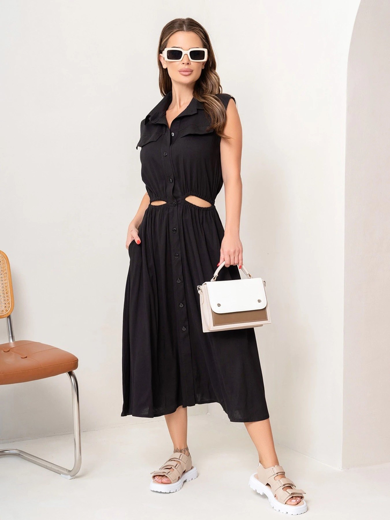 Сукні ISSA Plus модель 14080_black Сукні ISSA Plus модель 14080_black Фото